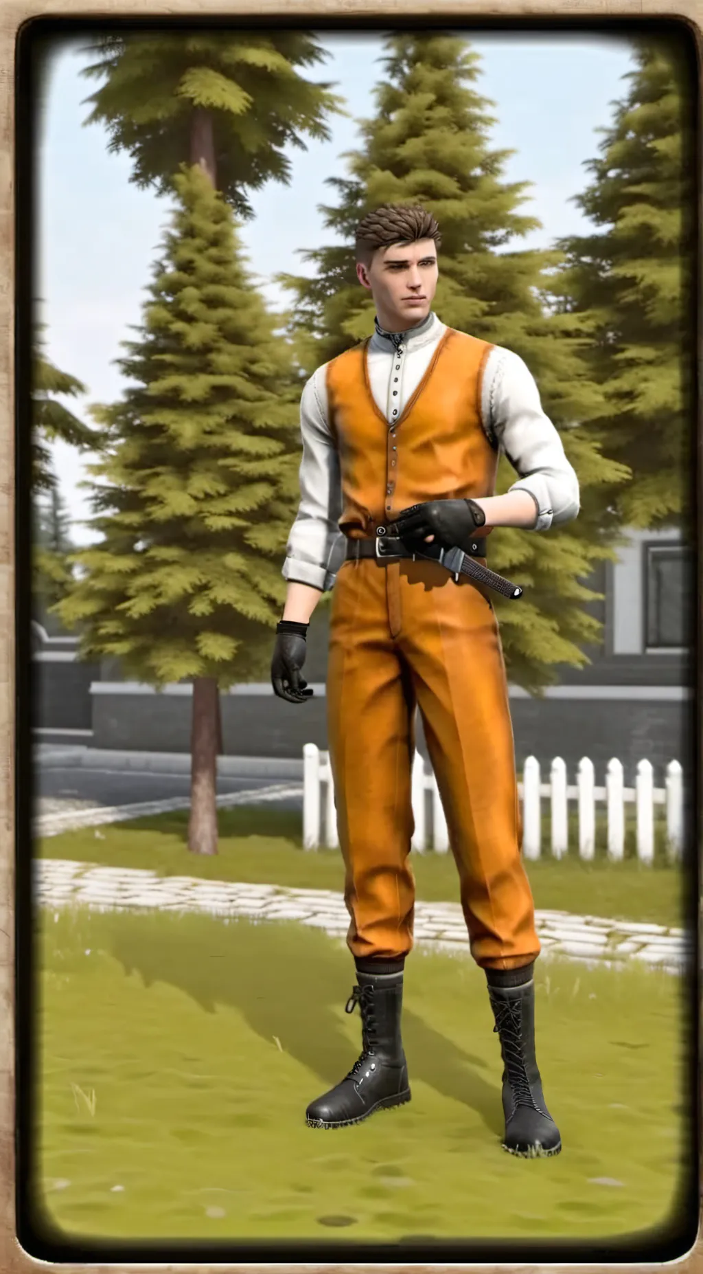 ai character: professor tô mais background