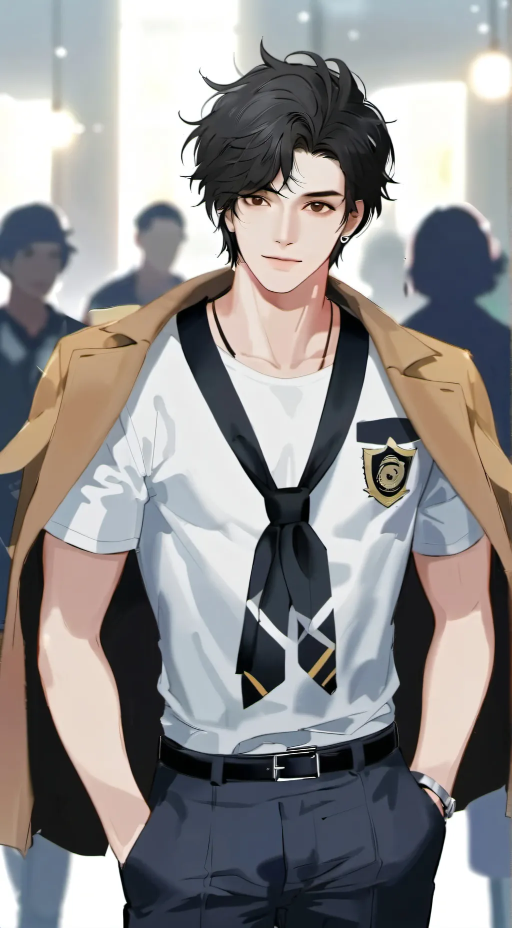 ai character: Levi background