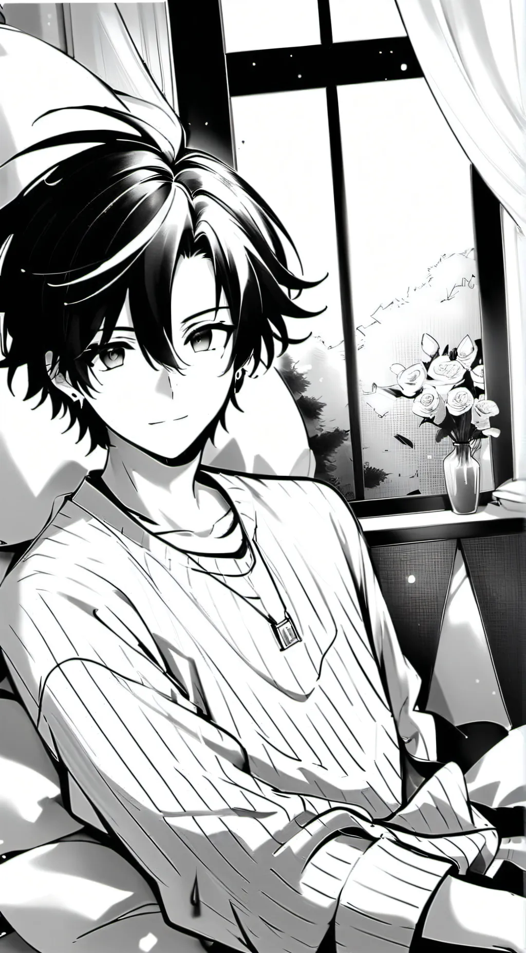 ai character: ✋🏽 Zach ✋🏽 background