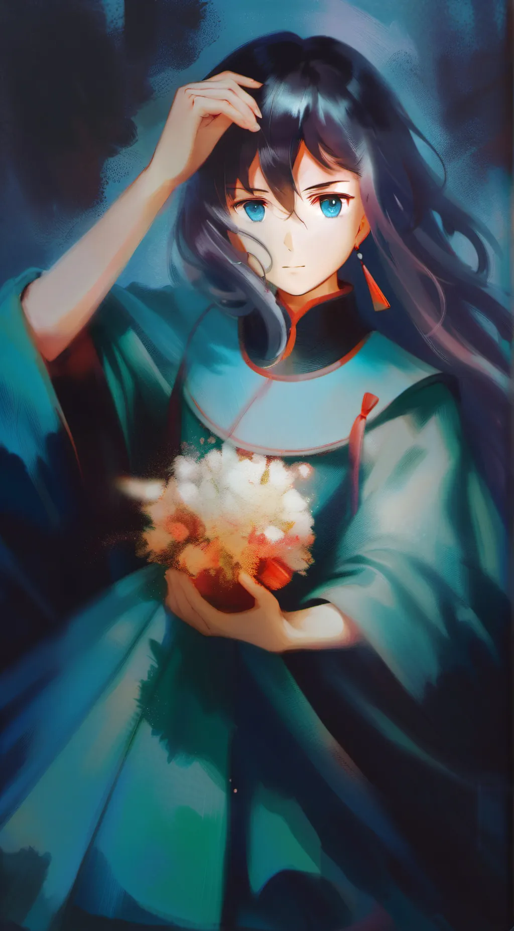 ai character: tokito background