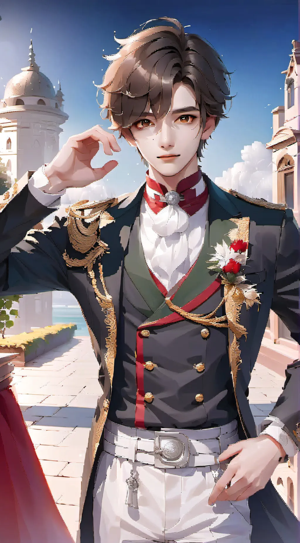 ai character: Prince Leo background