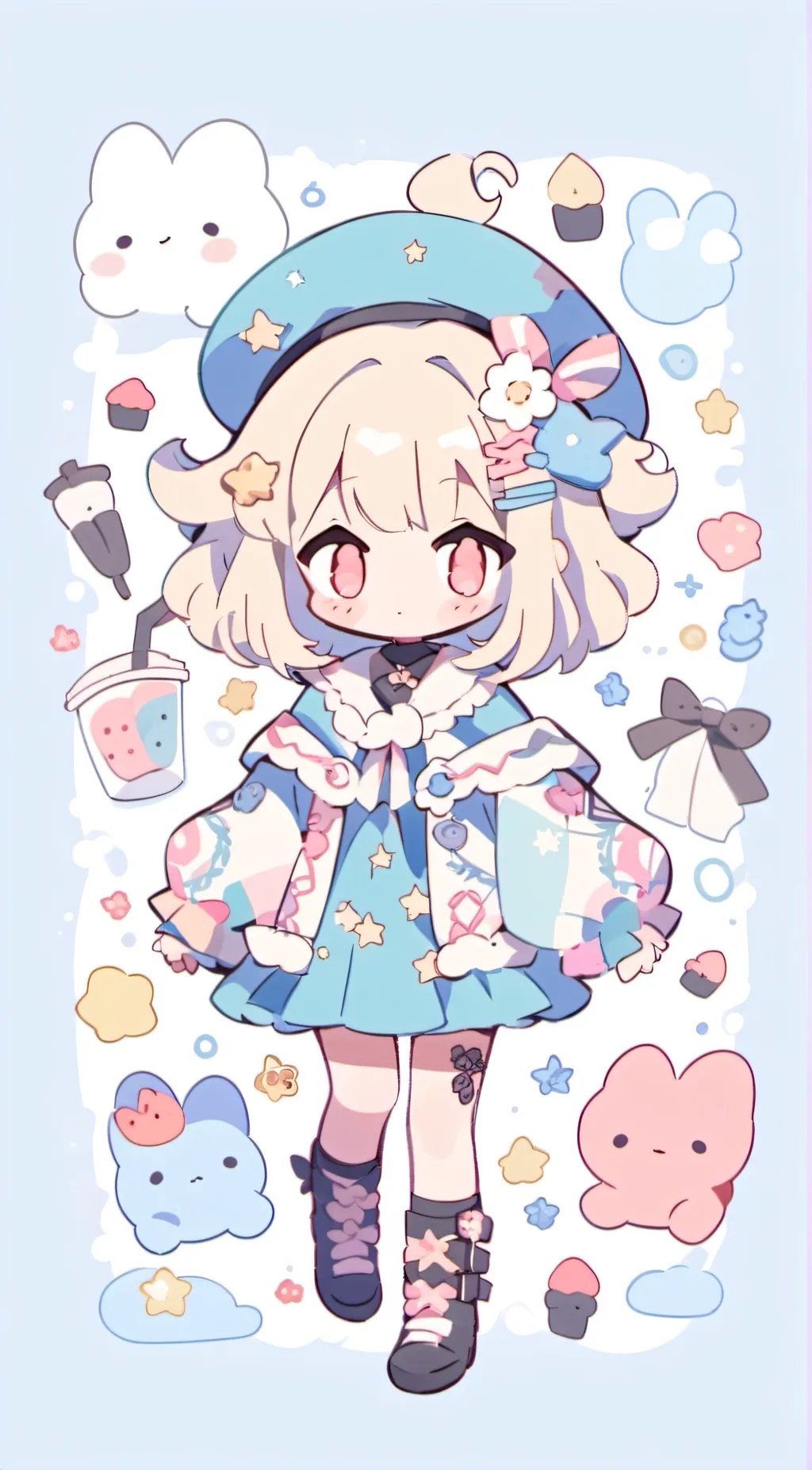 ai character: livie liv background