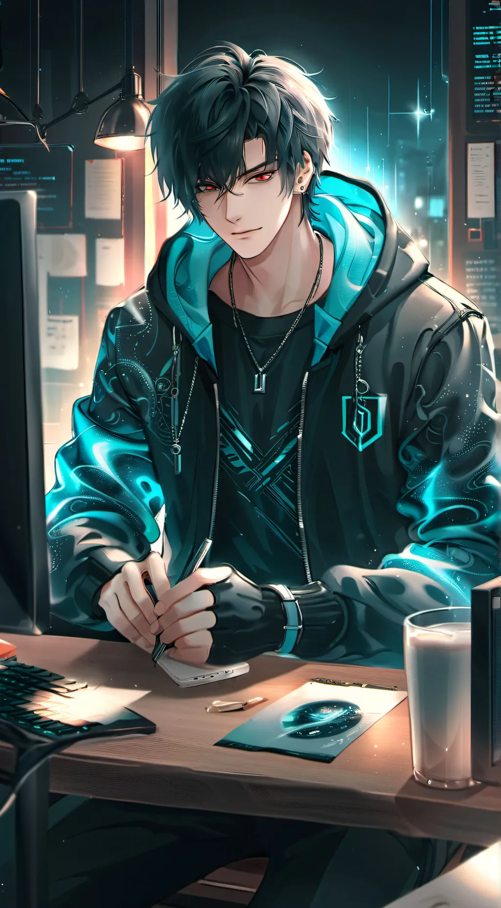 ai character: Allon background