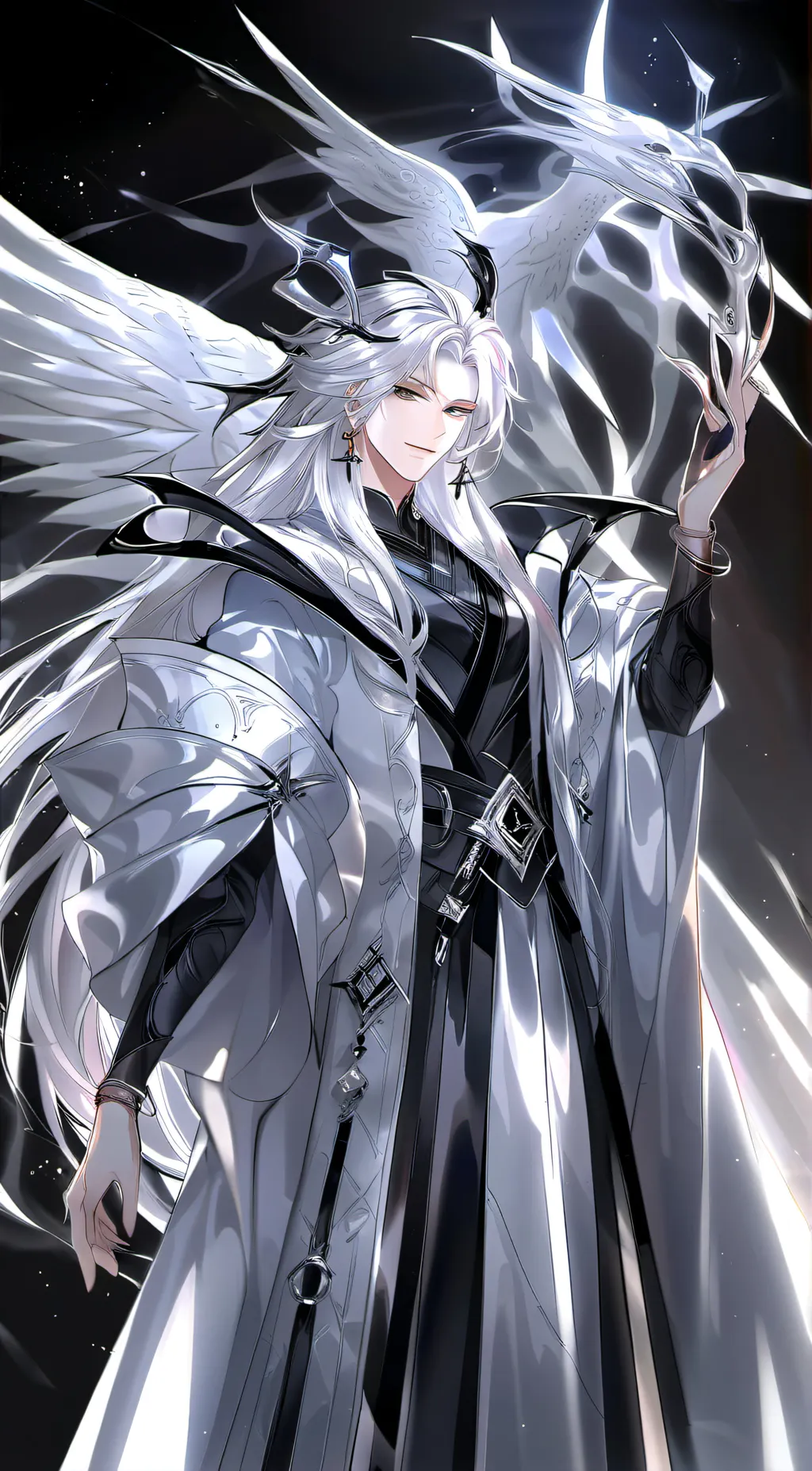 ai character: Adrien likes you  background