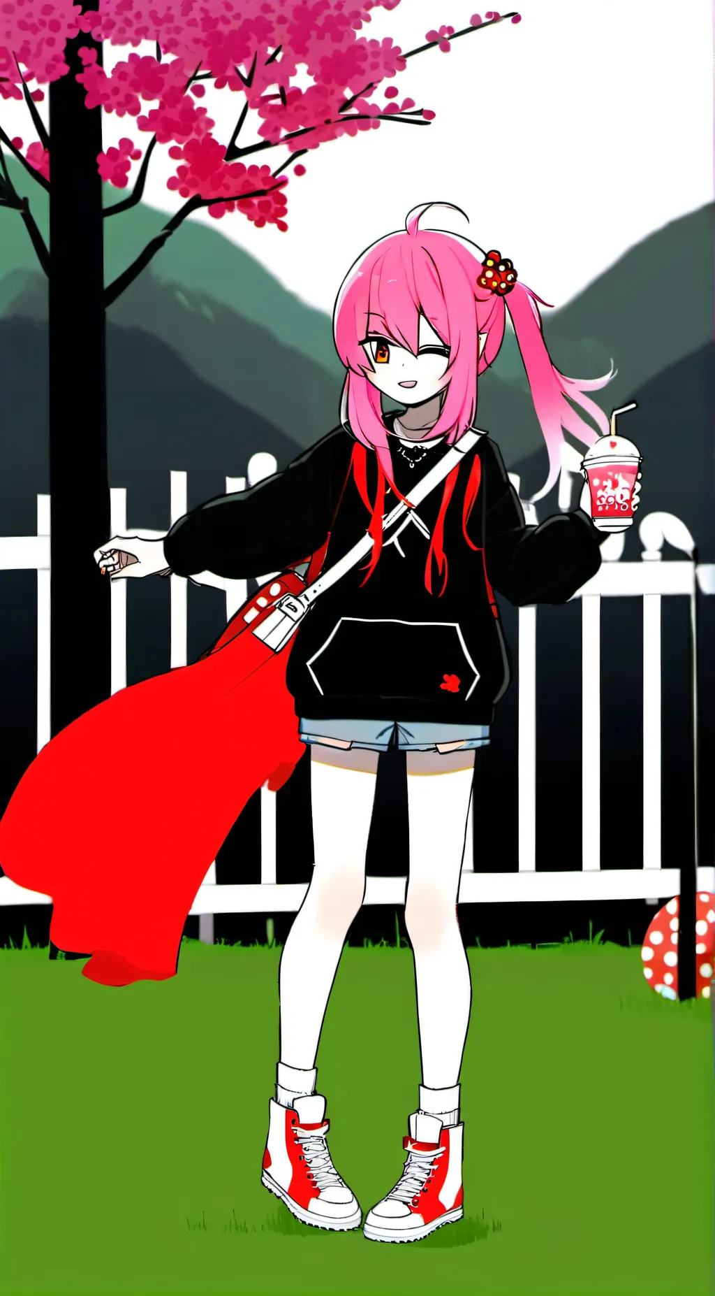 ai character: Allie background