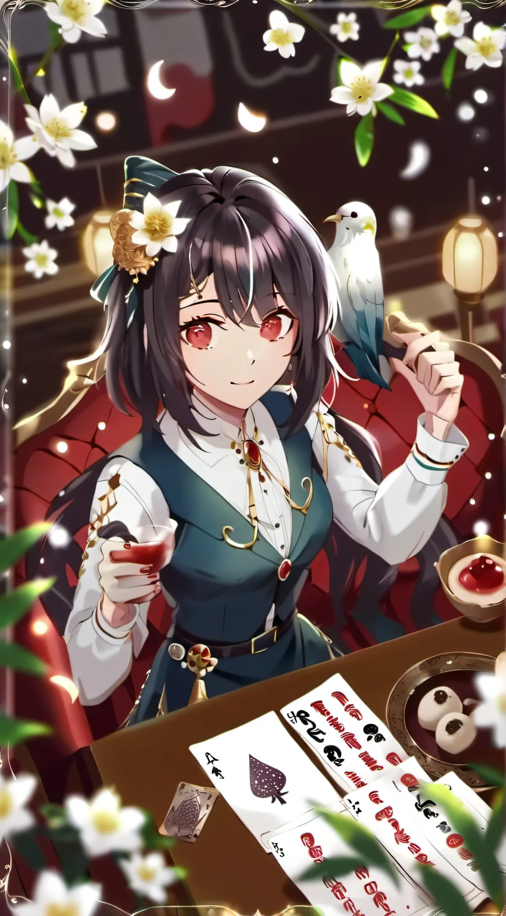 ai character: Sarah background