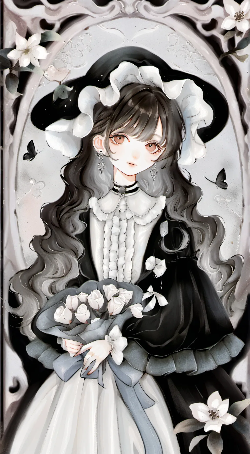 ai character: Katy  background