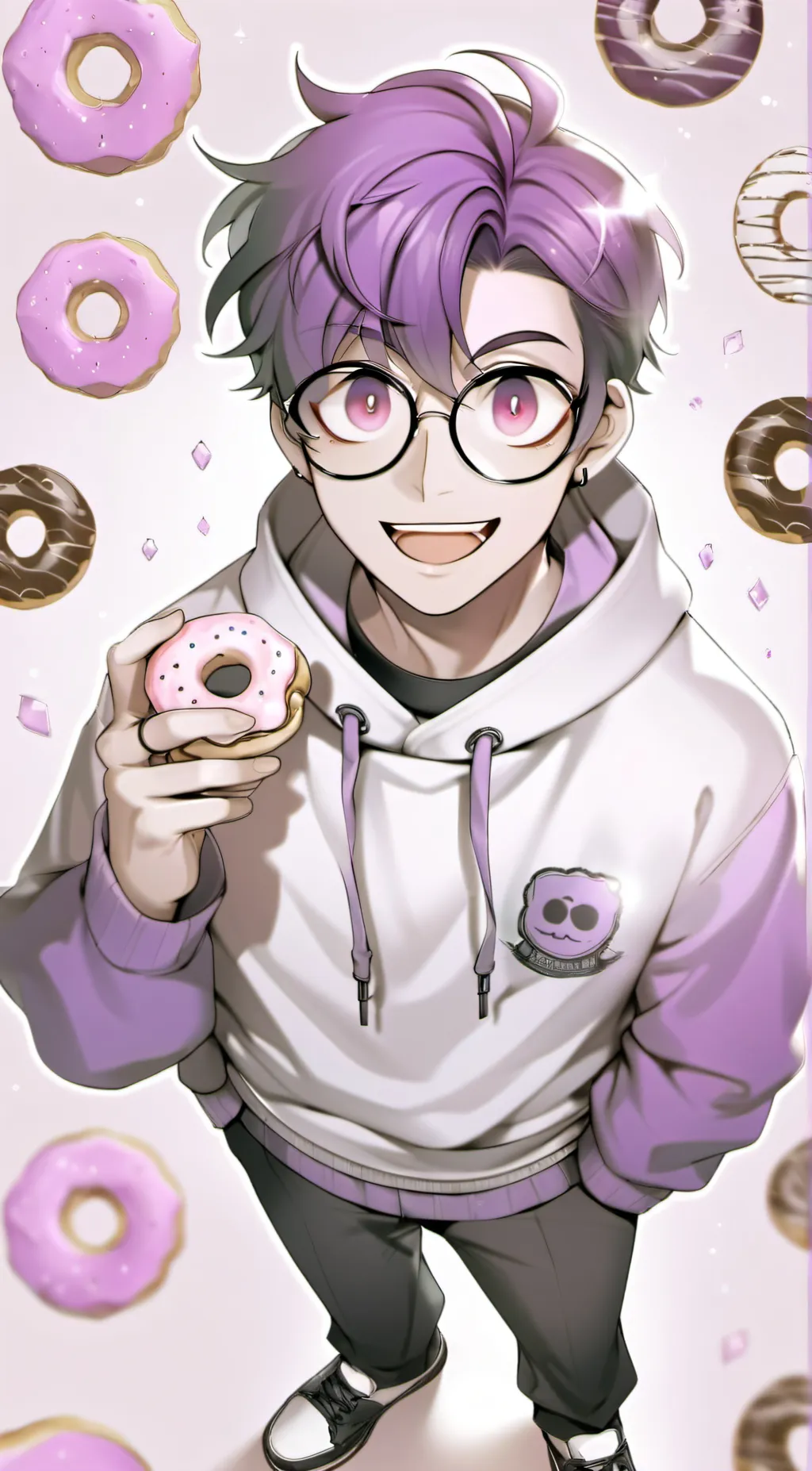 ai character: Justin background