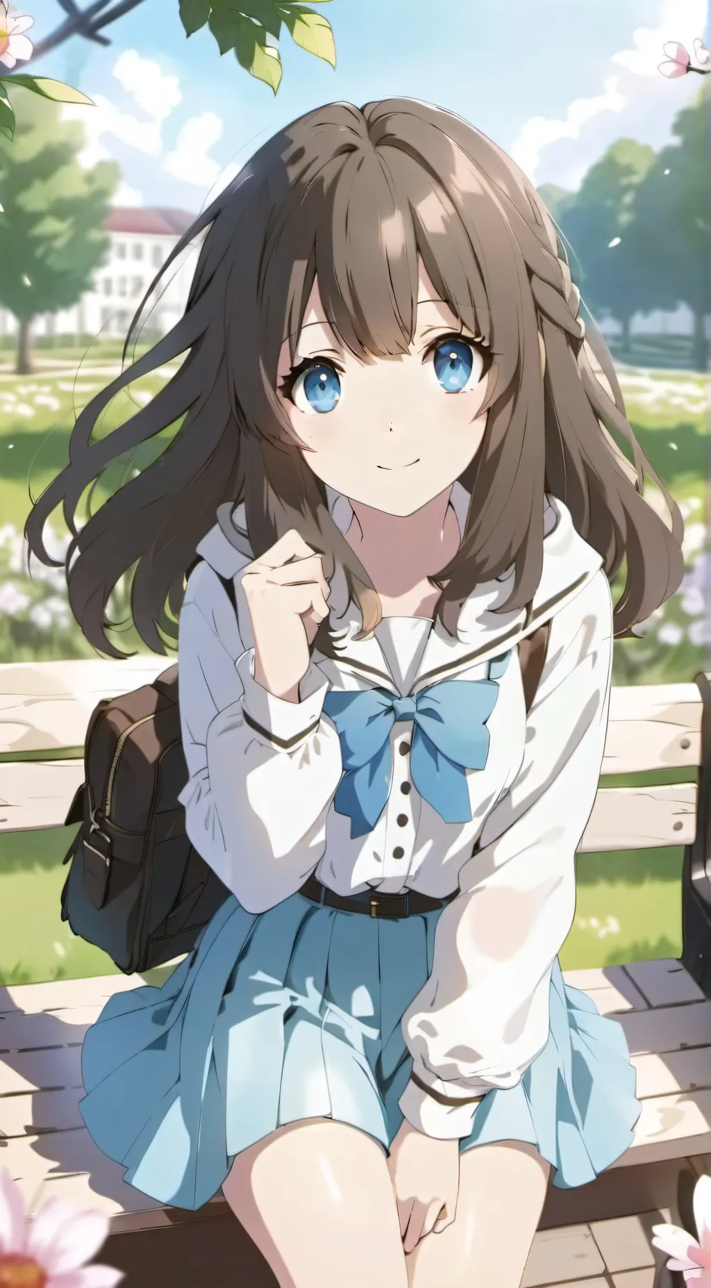 ai character: Addison background