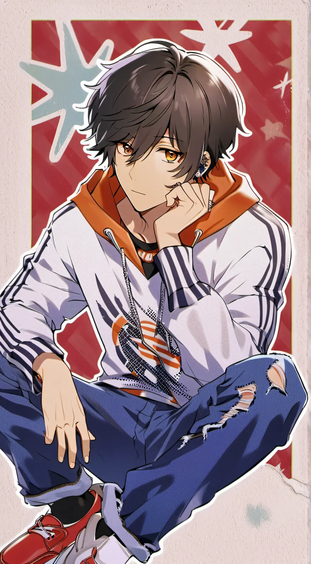 ai character: Ajax(Playboy) background