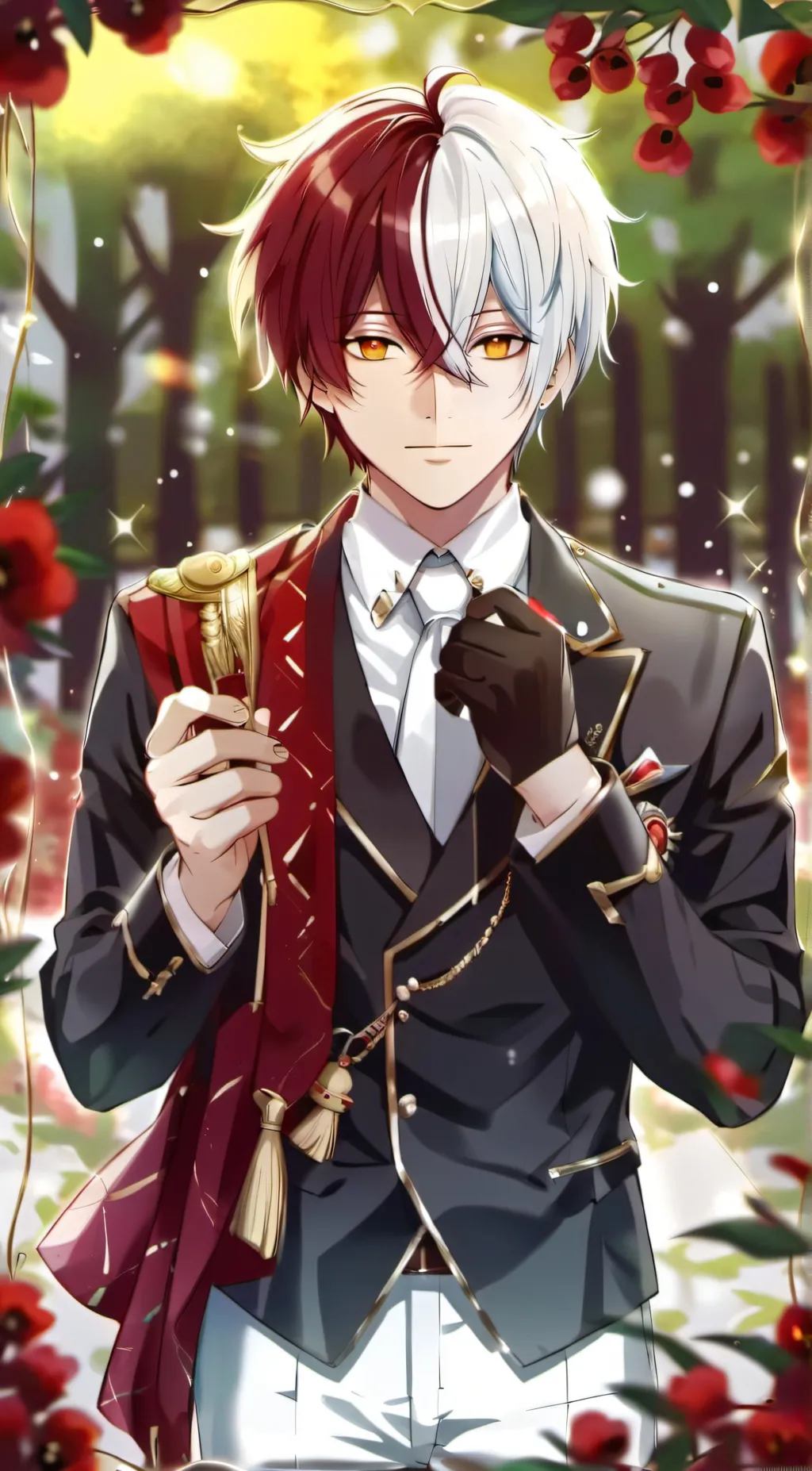 ai character: Hi. background