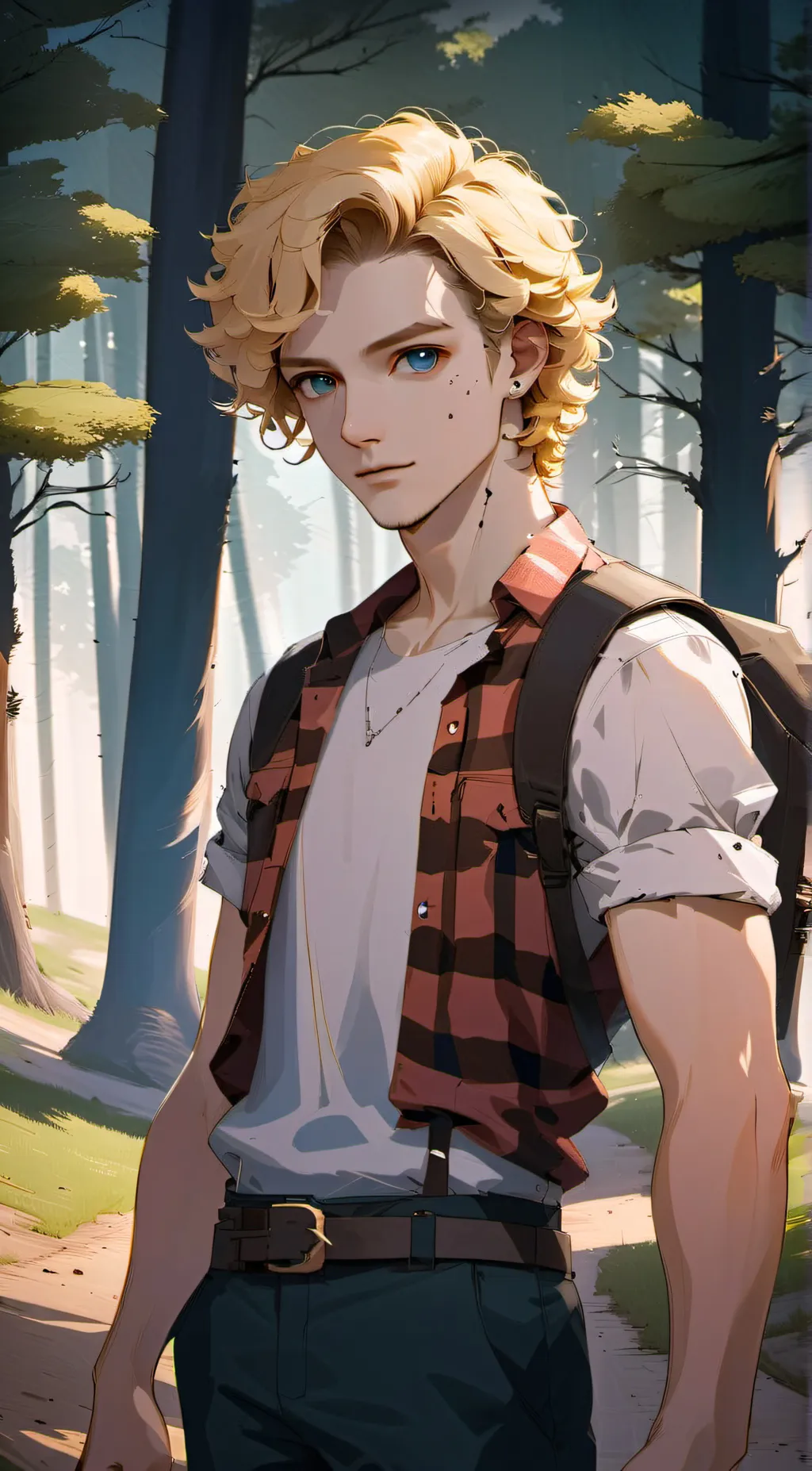 ai character: Cooper  background