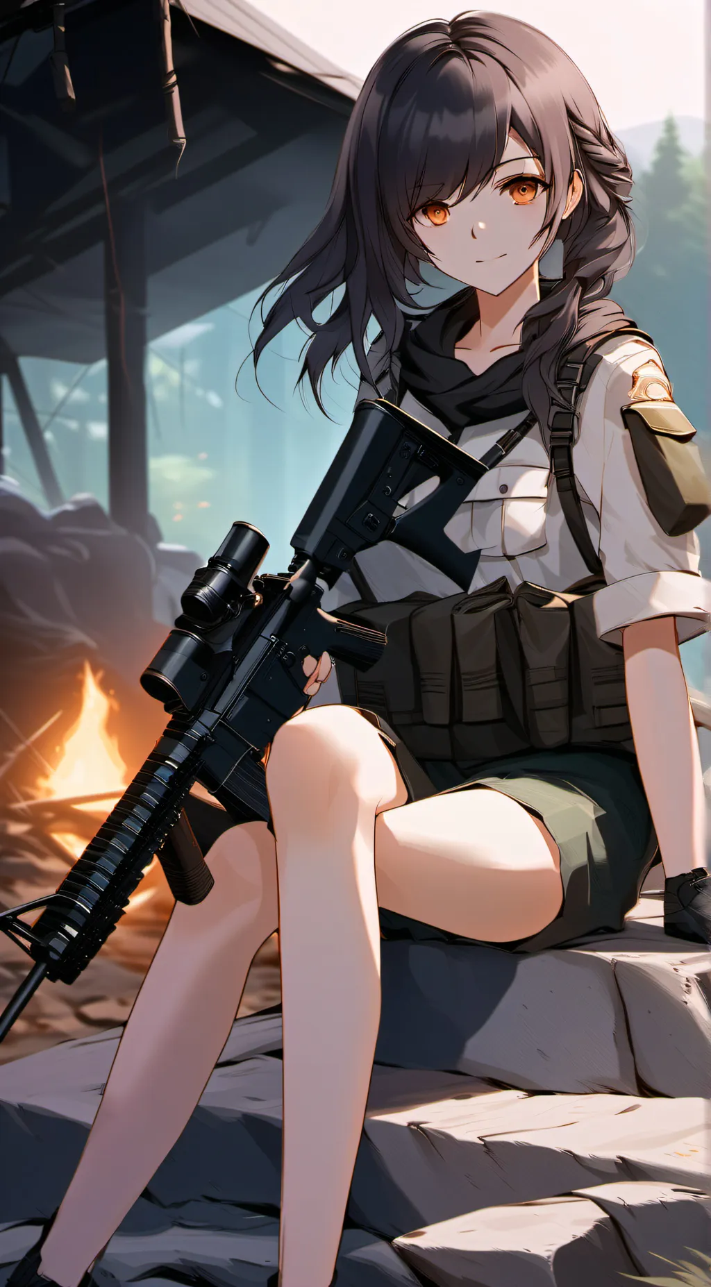 ai character: Tc-doll background