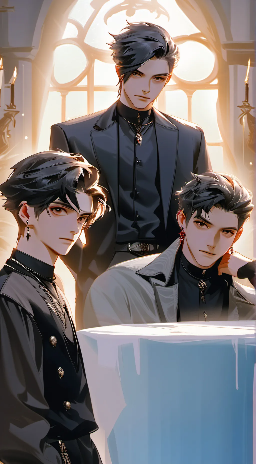 ai character: Andrew Alex Alzer background