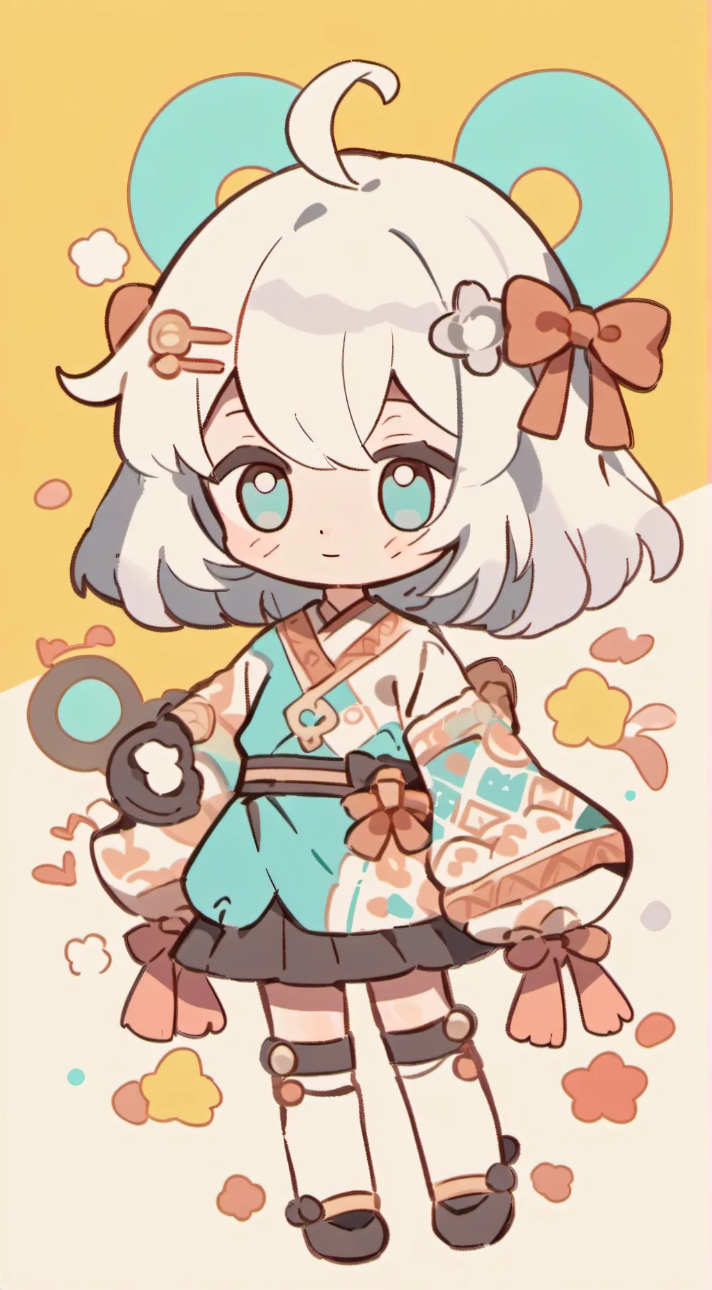 ai character: chy chy background