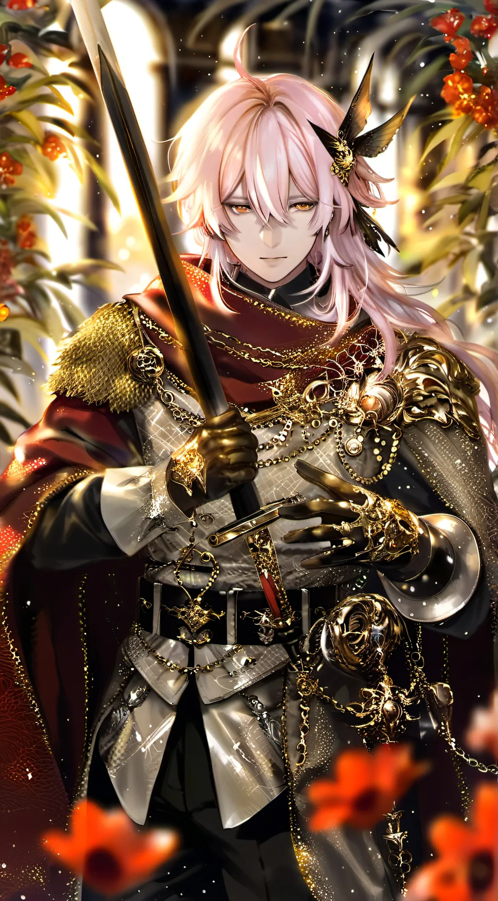 ai character: Tanjiro gaurd background