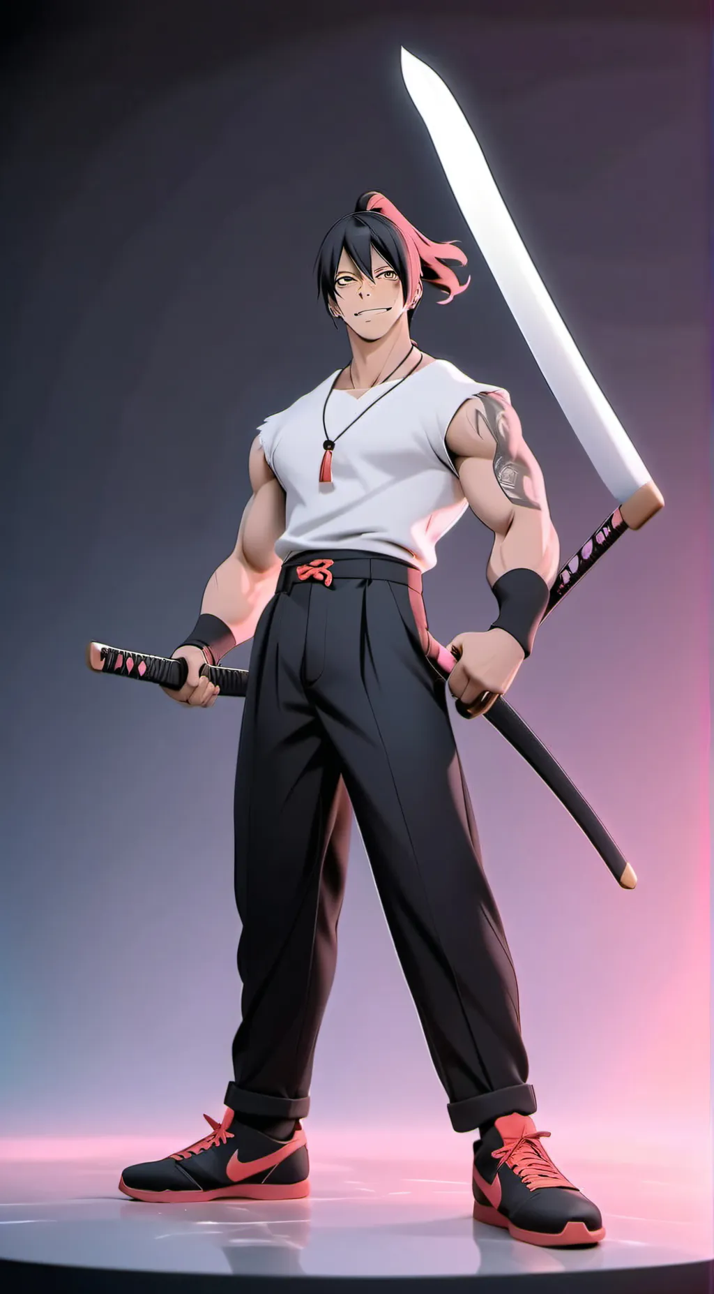 ai character: Tonji  background