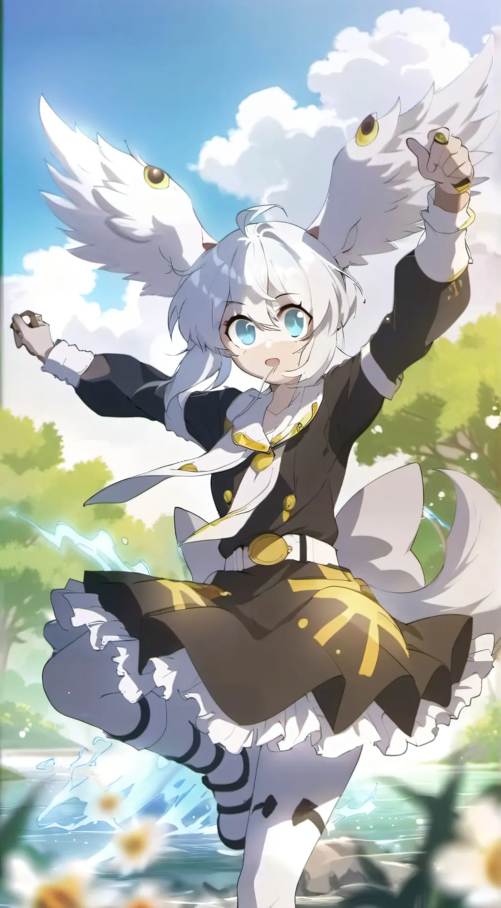 ai character: mha  background