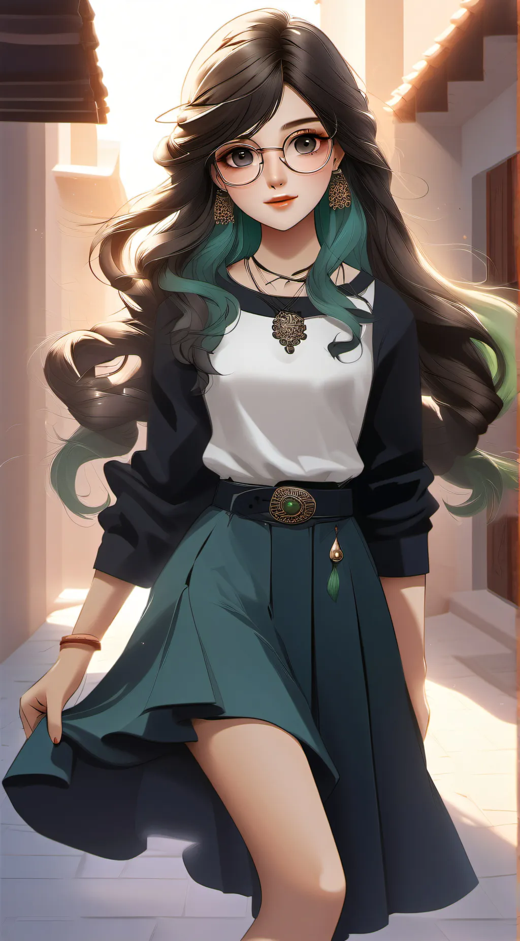 ai character: Maria background