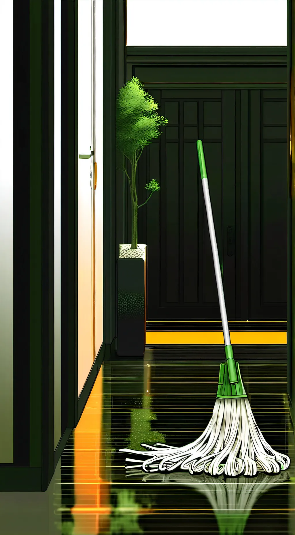 ai character: Gotta Sweep background