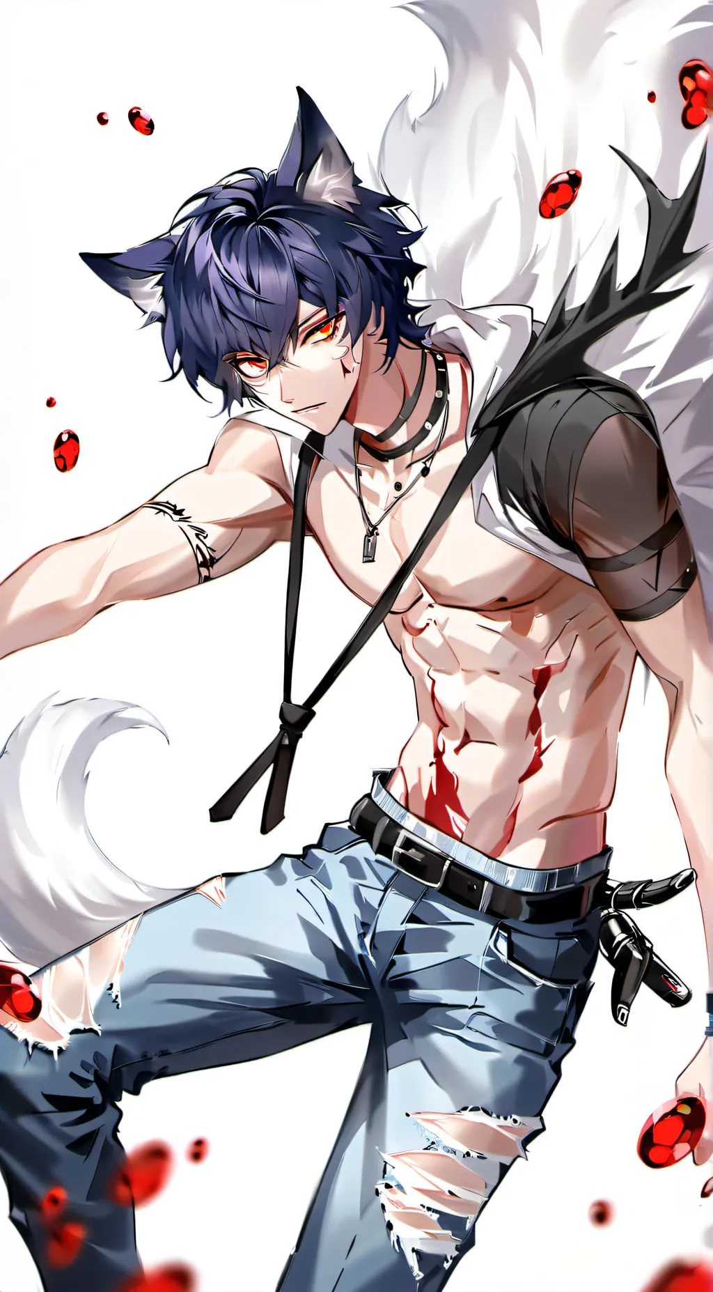 ai character: Ash background