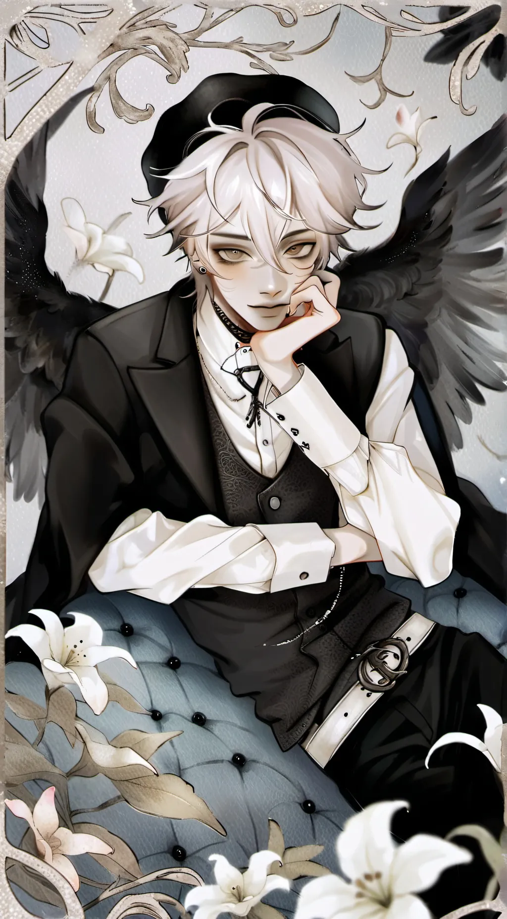 ai character: ★💀SENEMIKI🖤† background