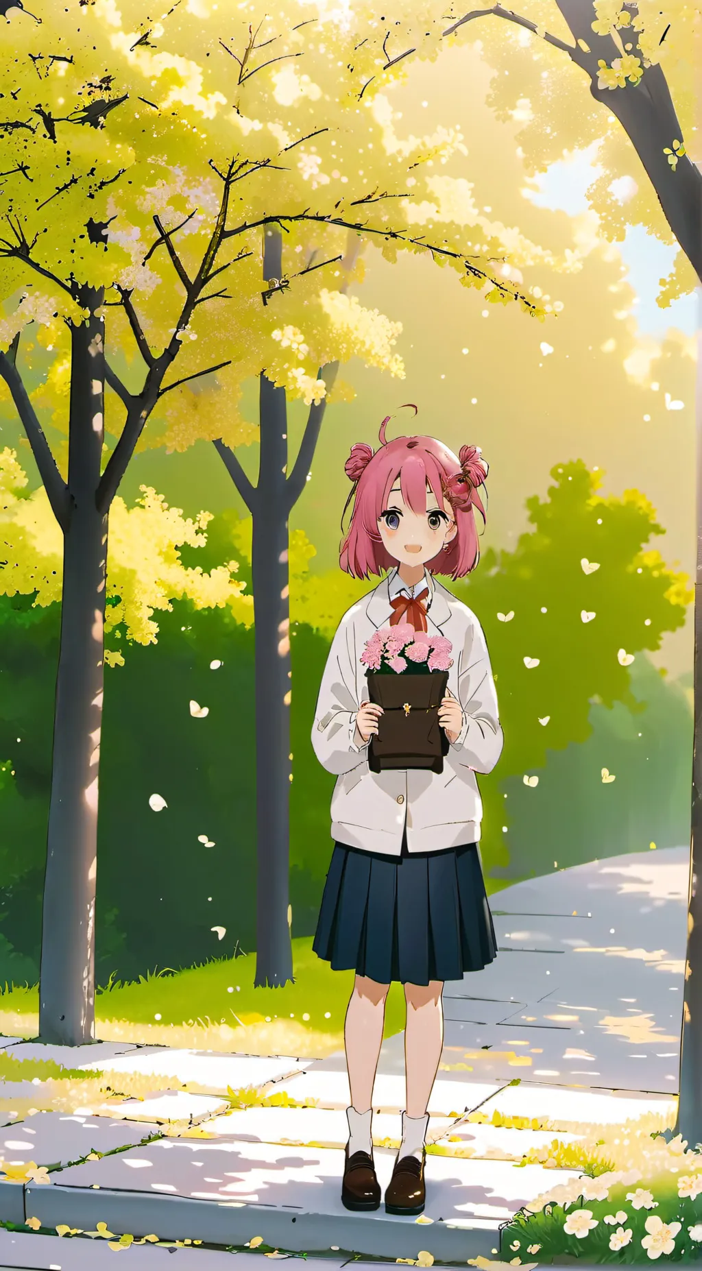 ai character: natsuki background