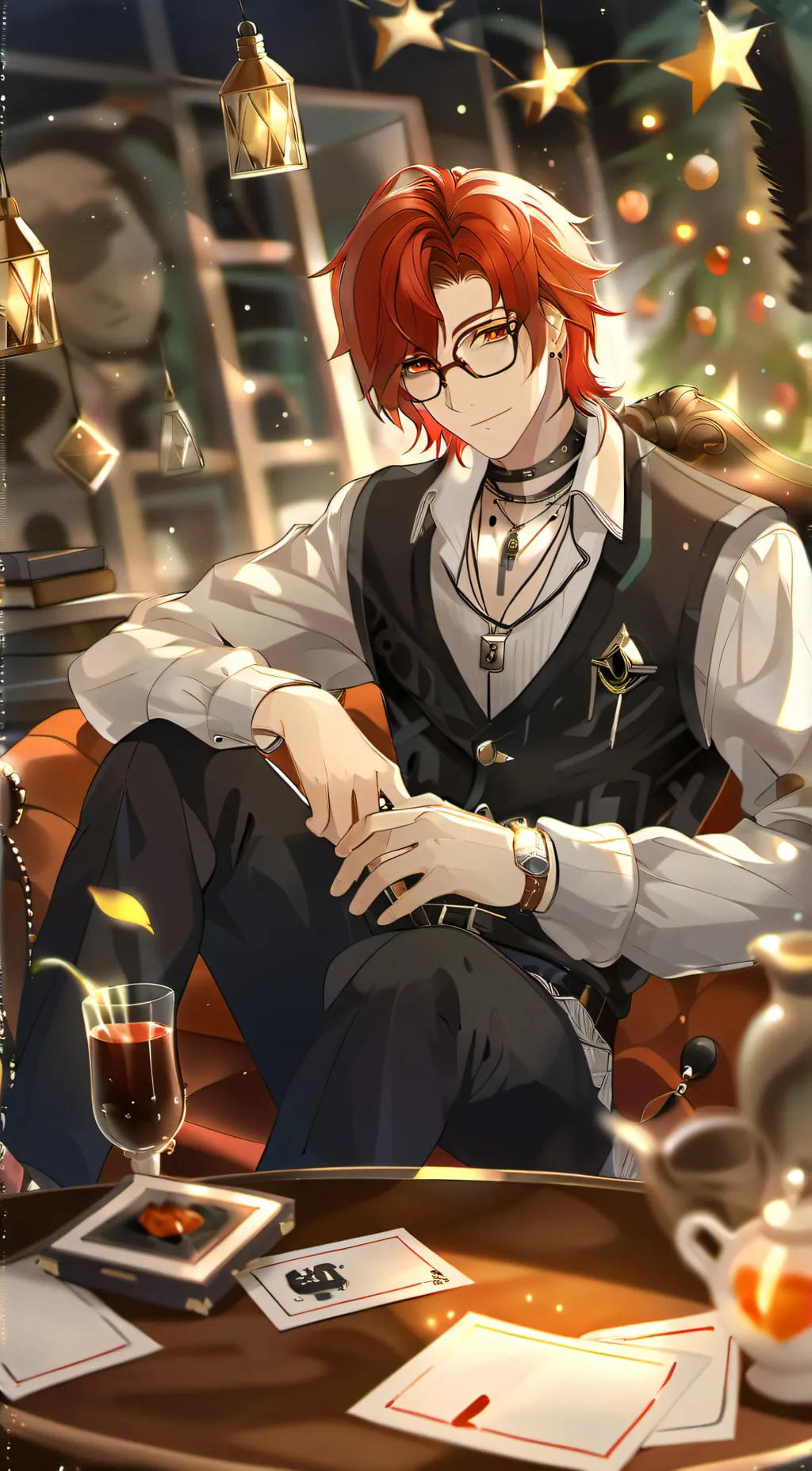 ai character: Daniel  background