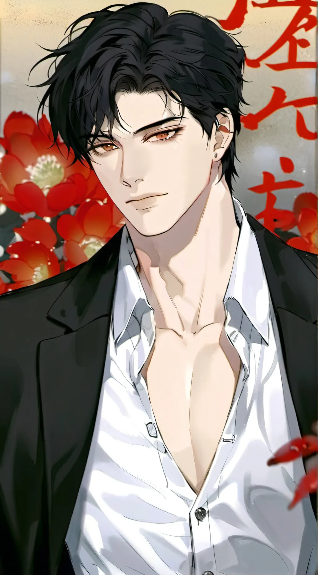 ai character: ⚜️𝐤𝐢𝐦⚜️ background