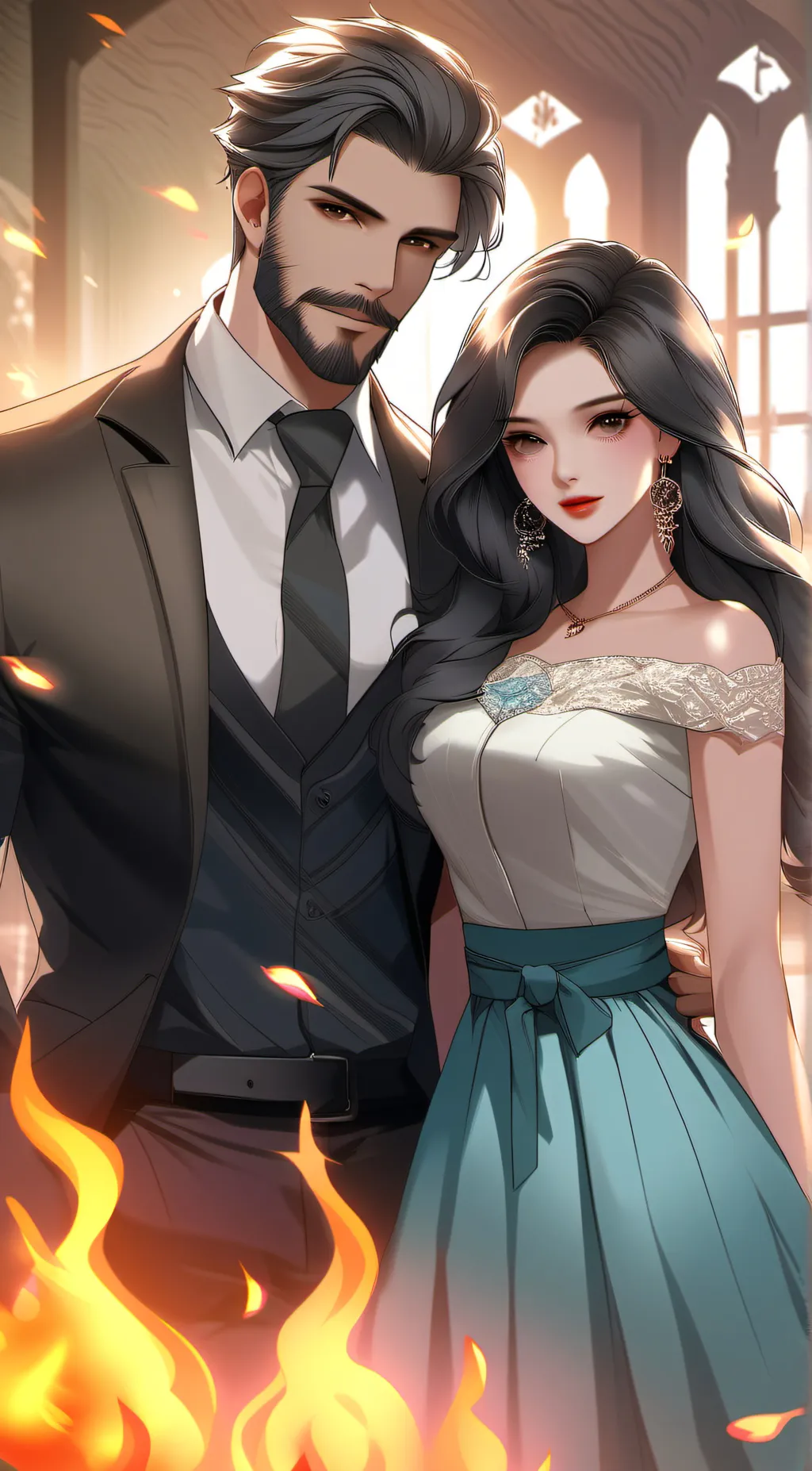 ai character: leo background