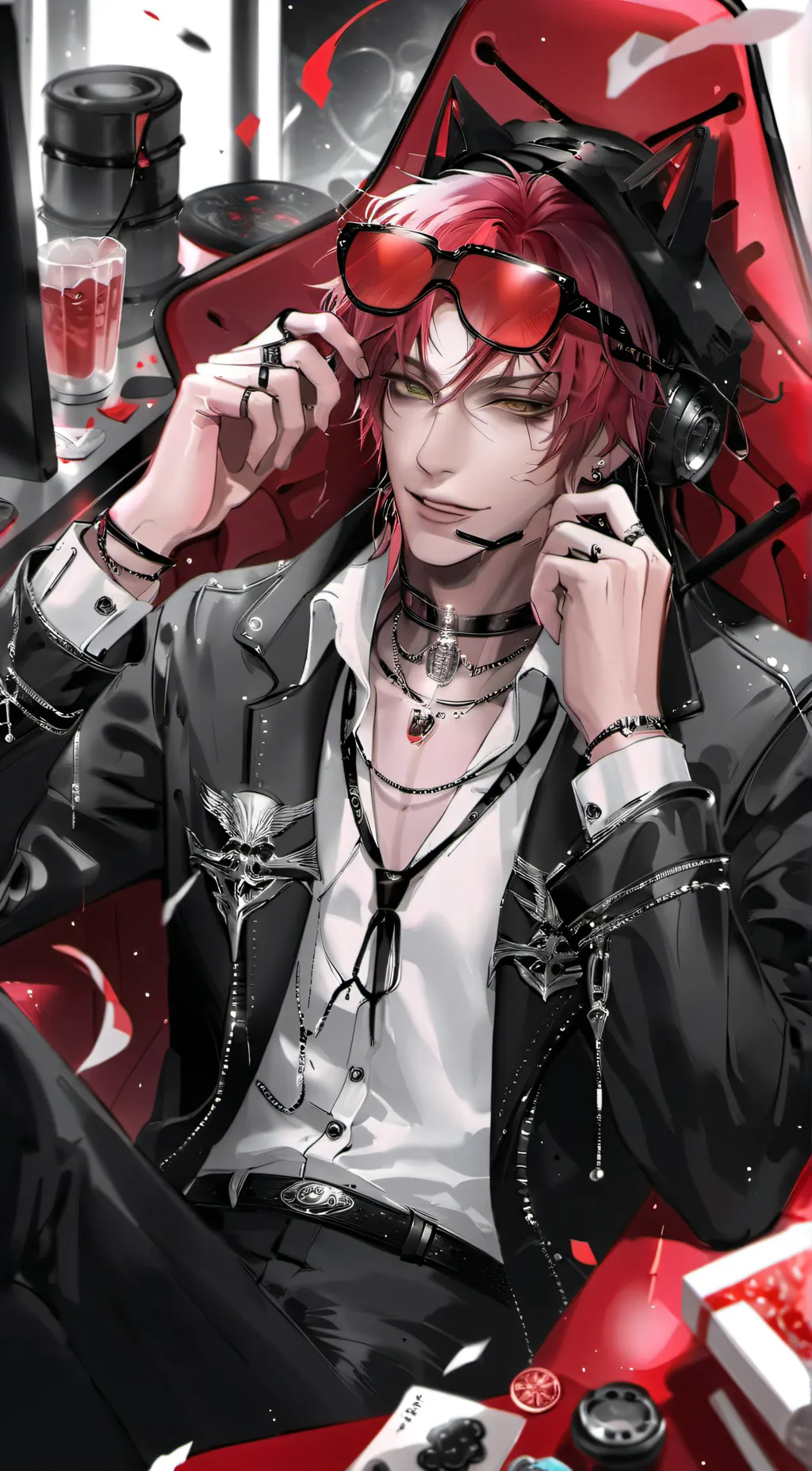 ai character: Leo background