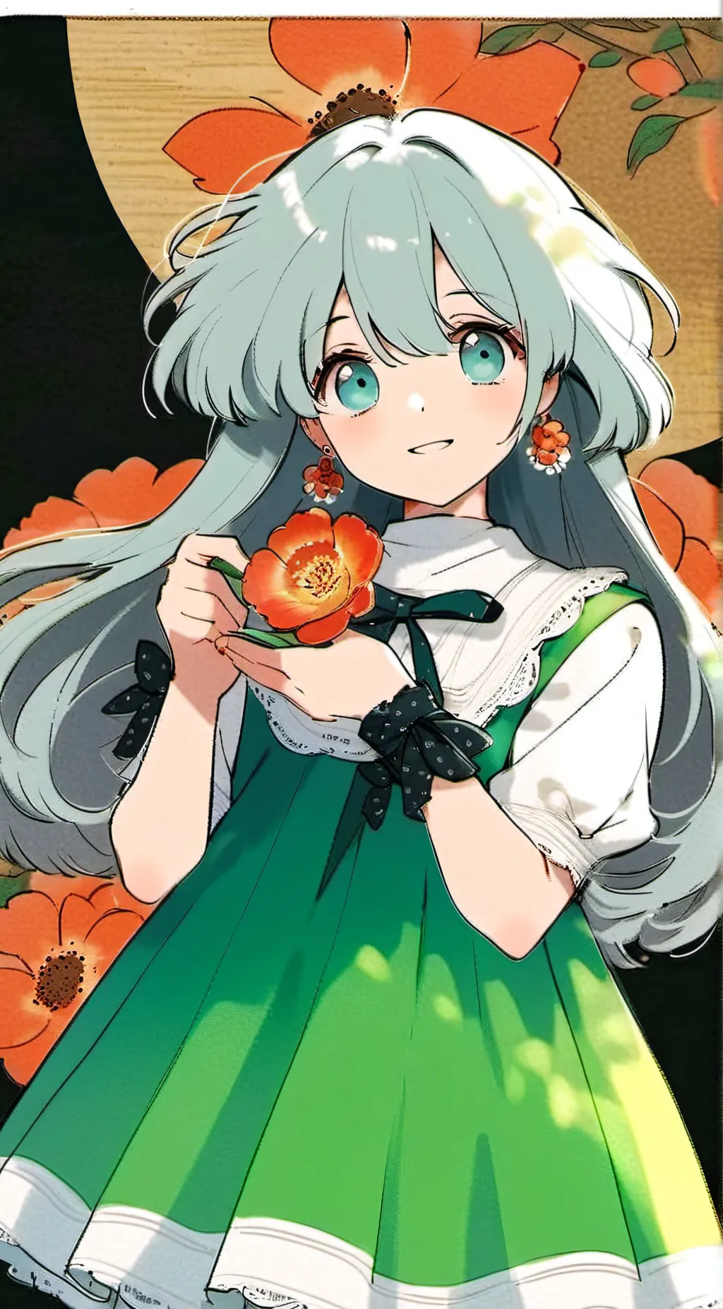 ai character: Miku background