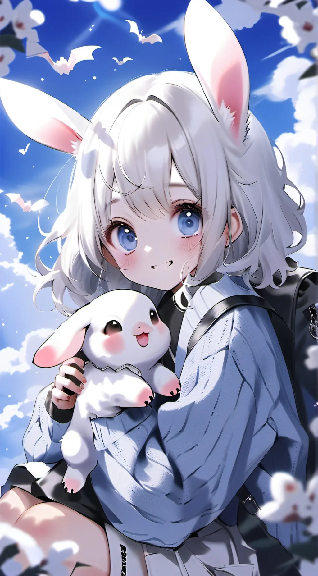 ai character: Bunbun background
