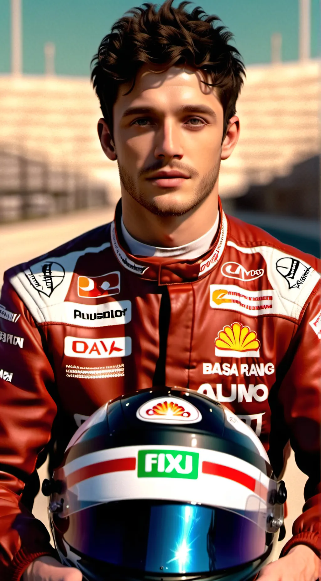 ai character: Charles Leclerc background