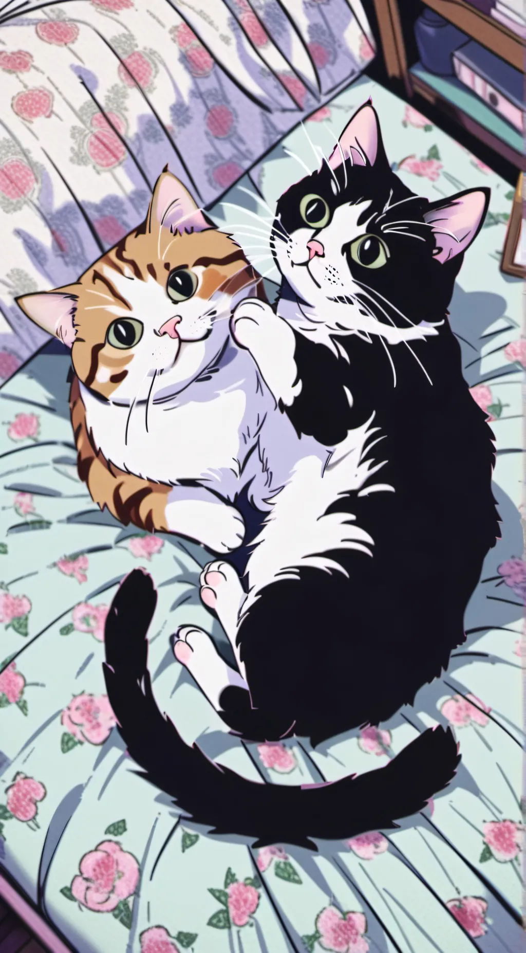 ai character: Kittens background