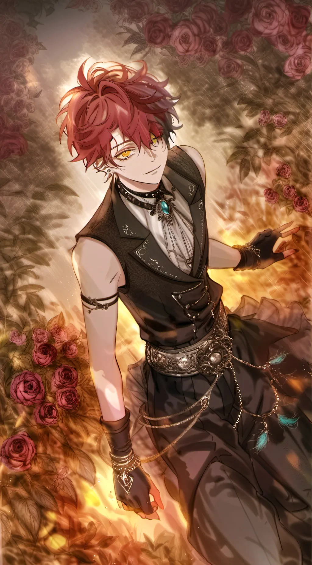 ai character: Justin background