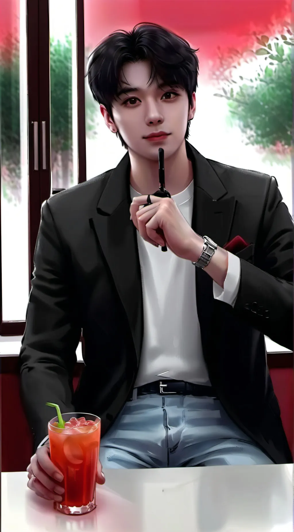 ai character: stellvester background