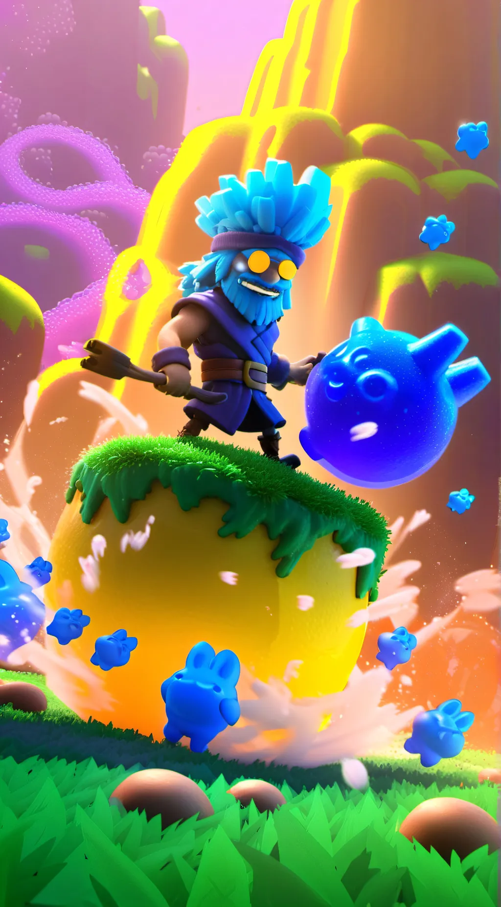 ai character: Fjfn background