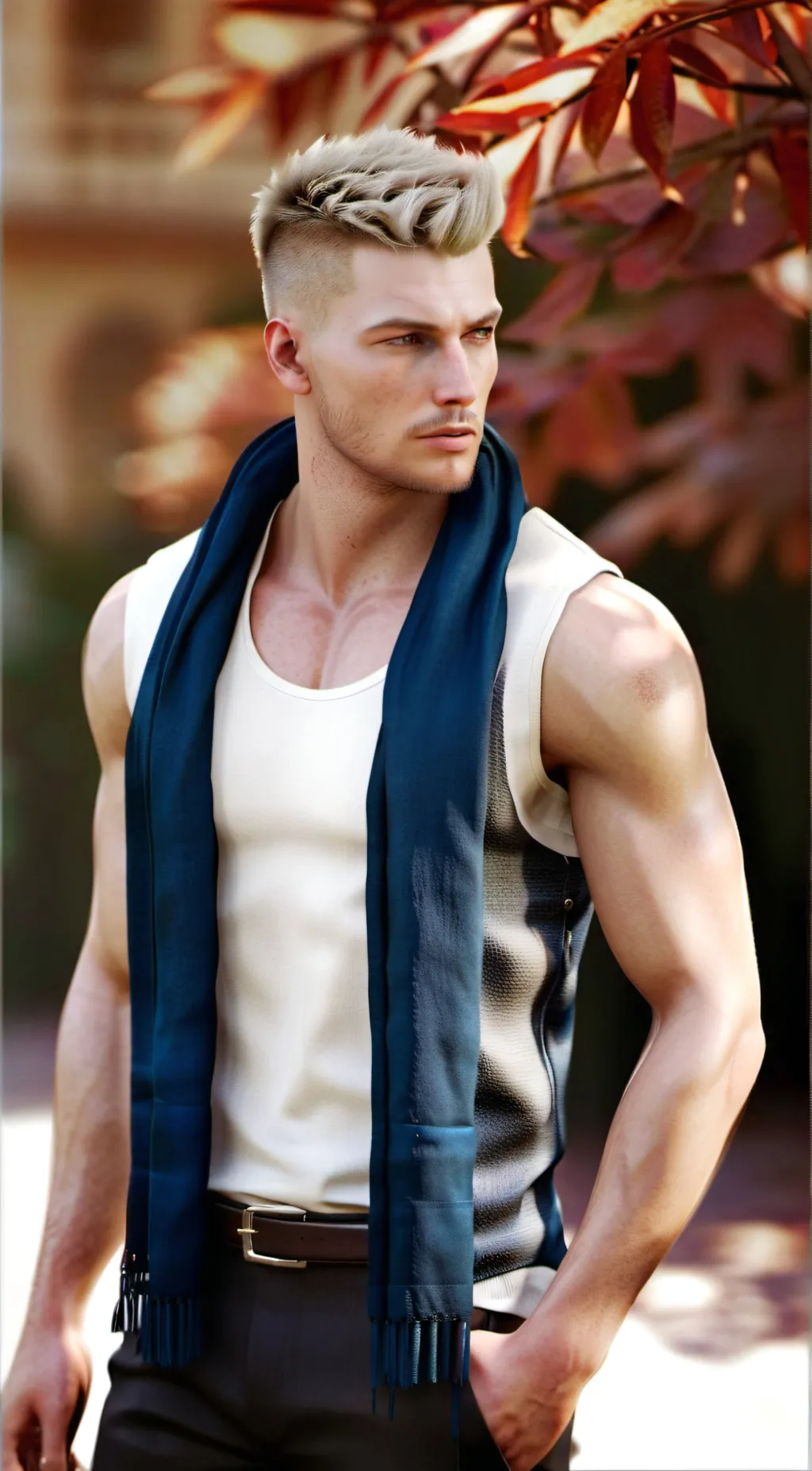 ai character: AlphaColton Martin background