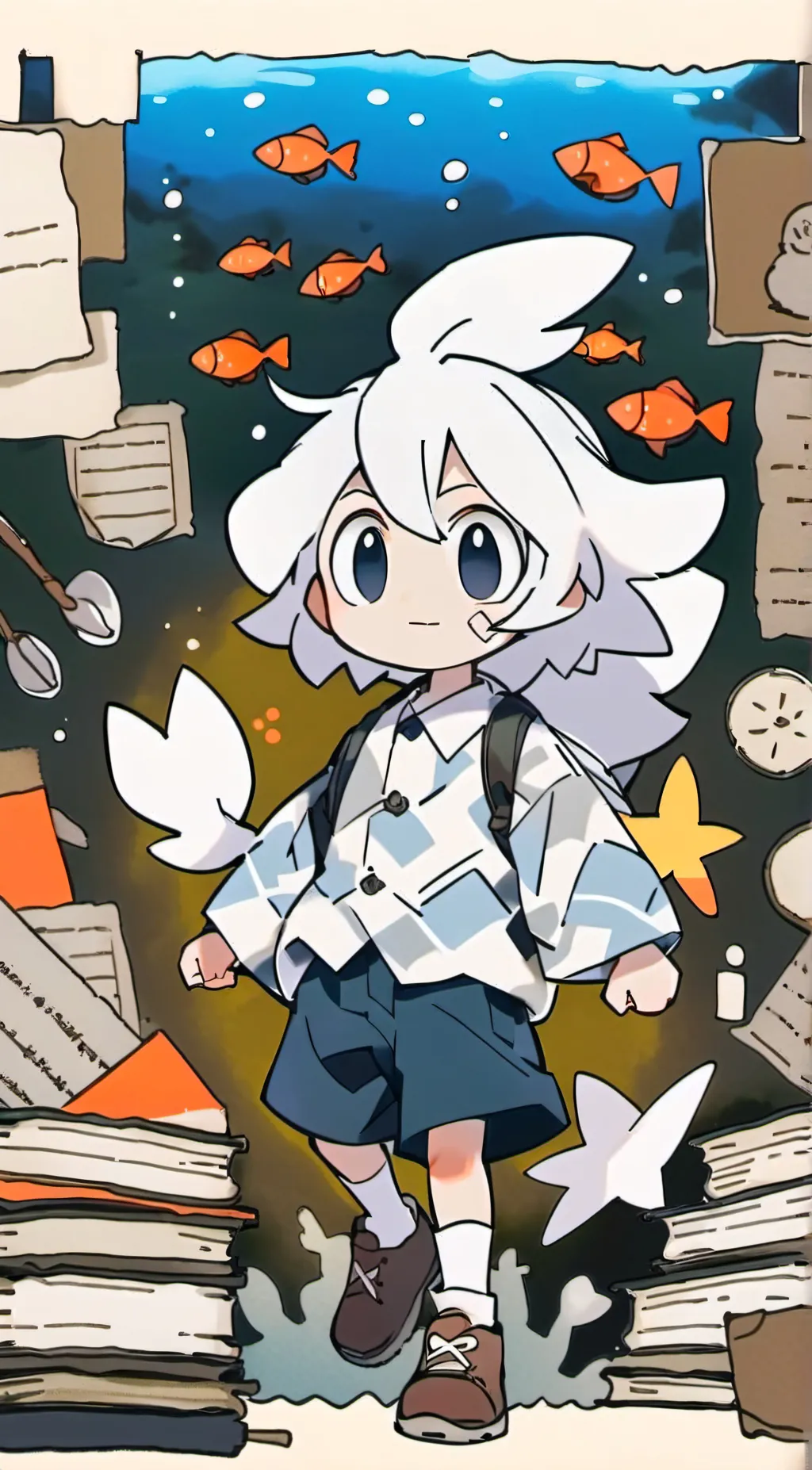 ai character: Chip background