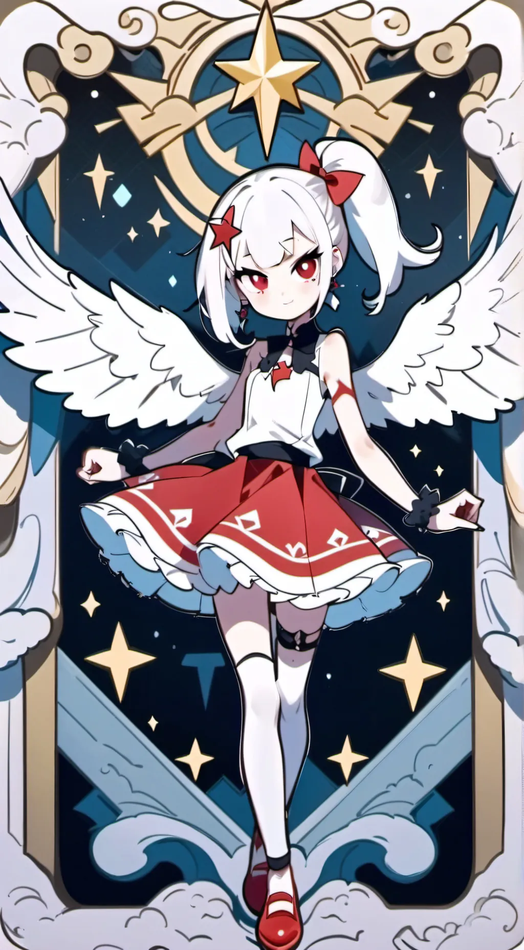 ai character: Hazbin hotel background