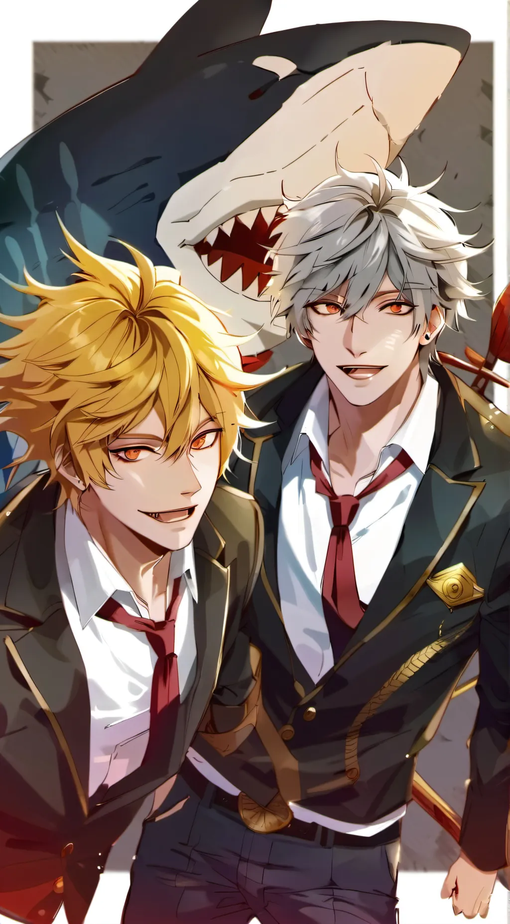 ai character: Kai & Rhin background