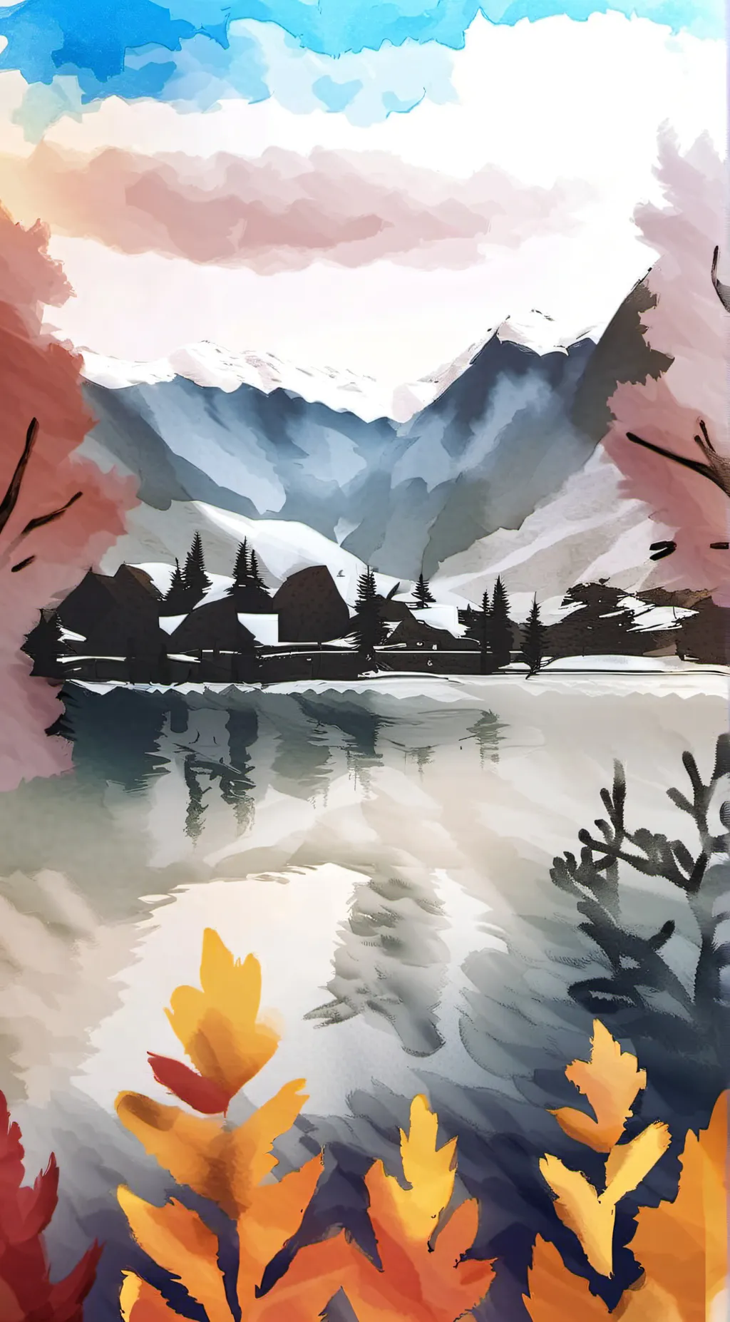 ai character: The green house  background