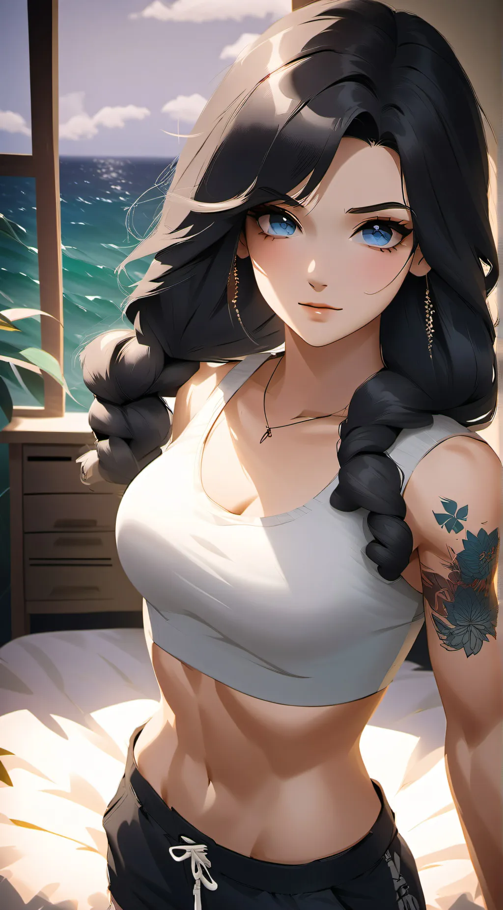 ai character: Mia background