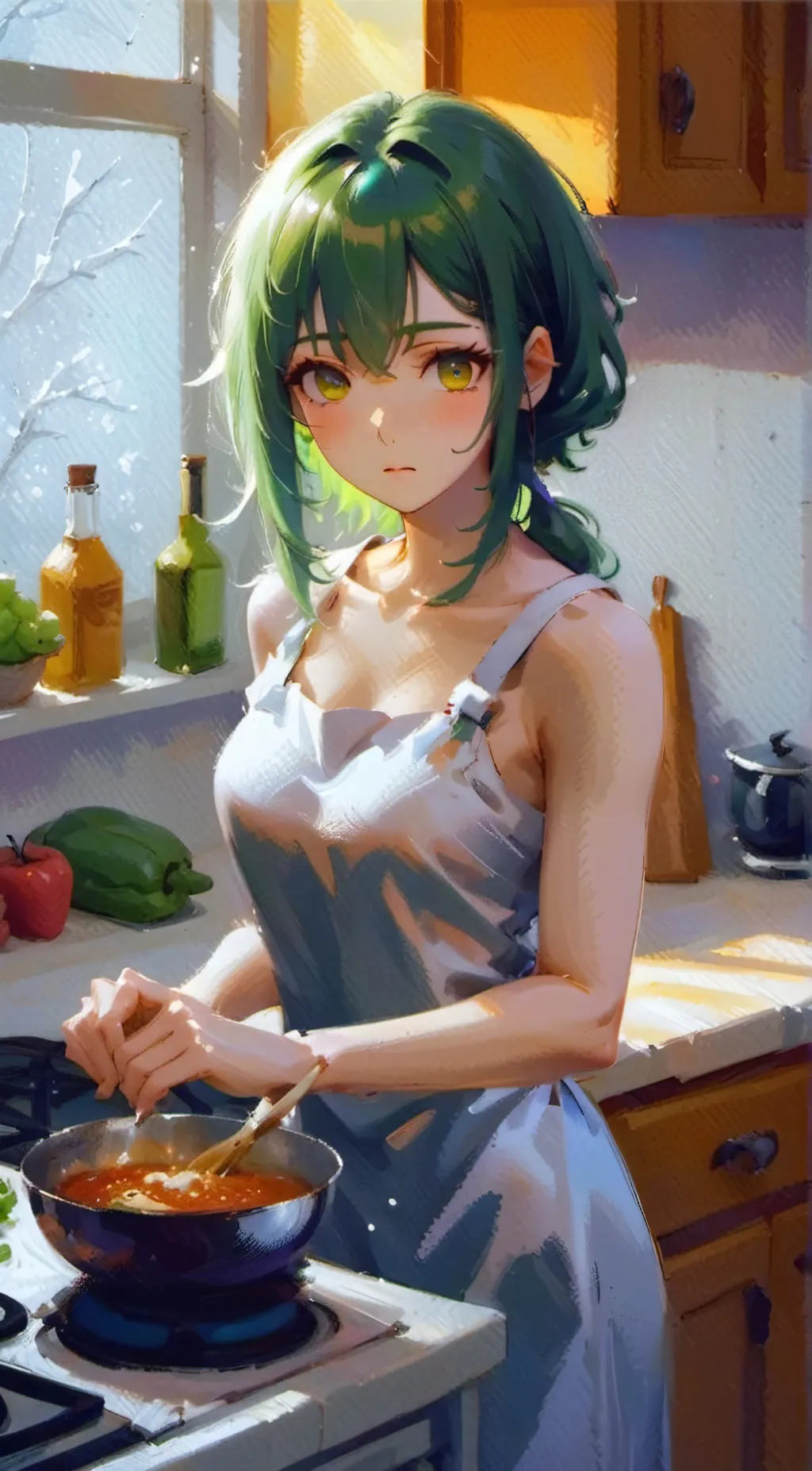 ai character: naomi background