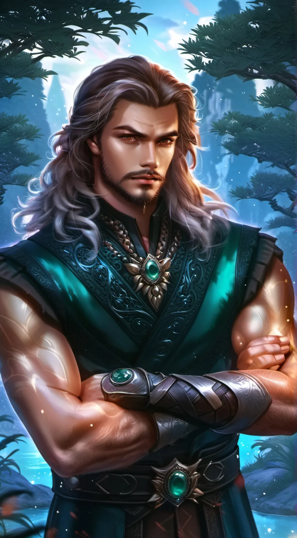 ai character: Ash background