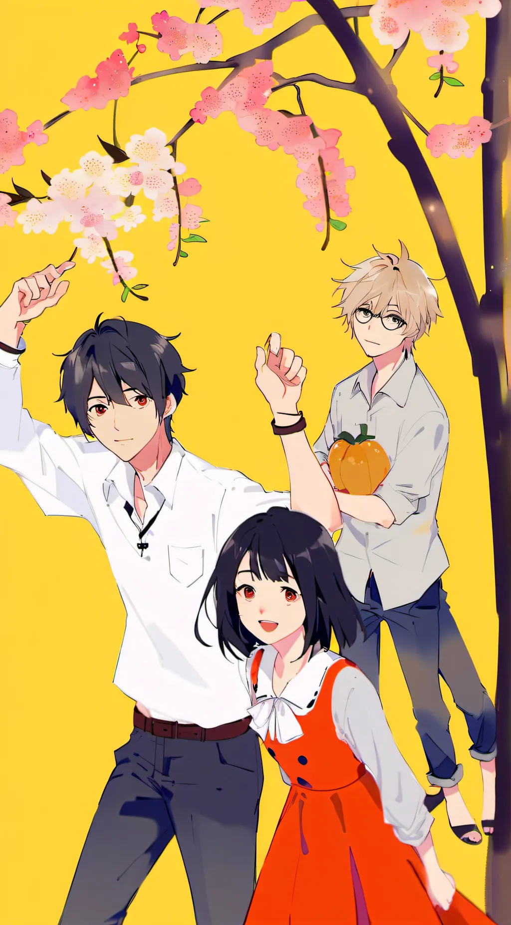 ai character: sneaking out at 1! background