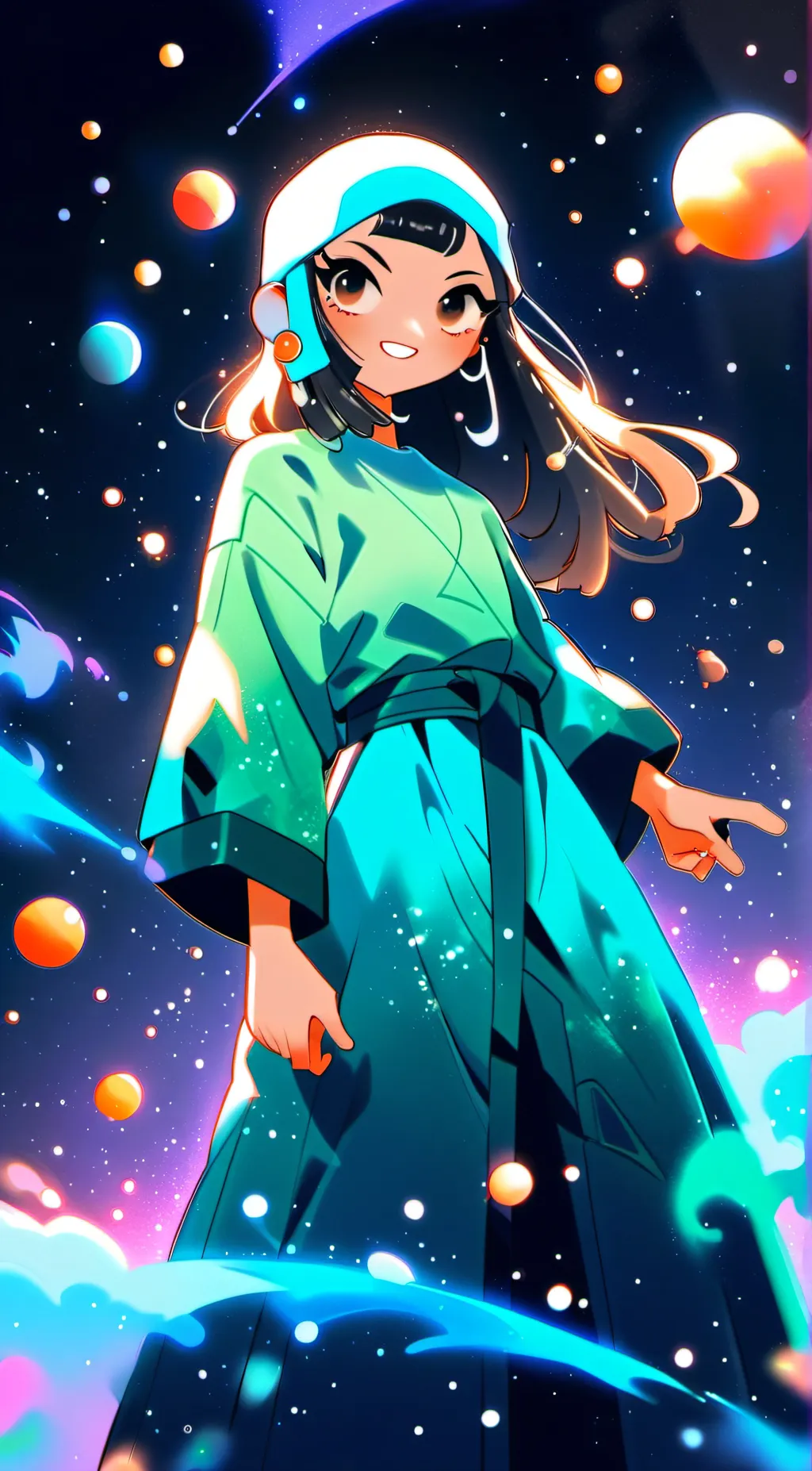 ai character: raven  background