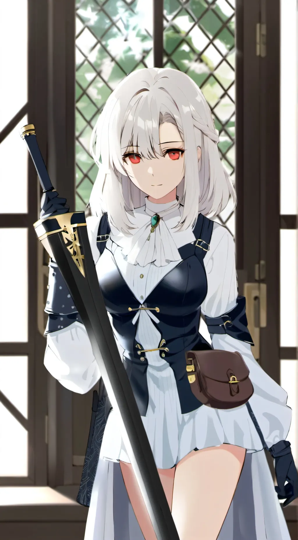 ai character: Silvia  background