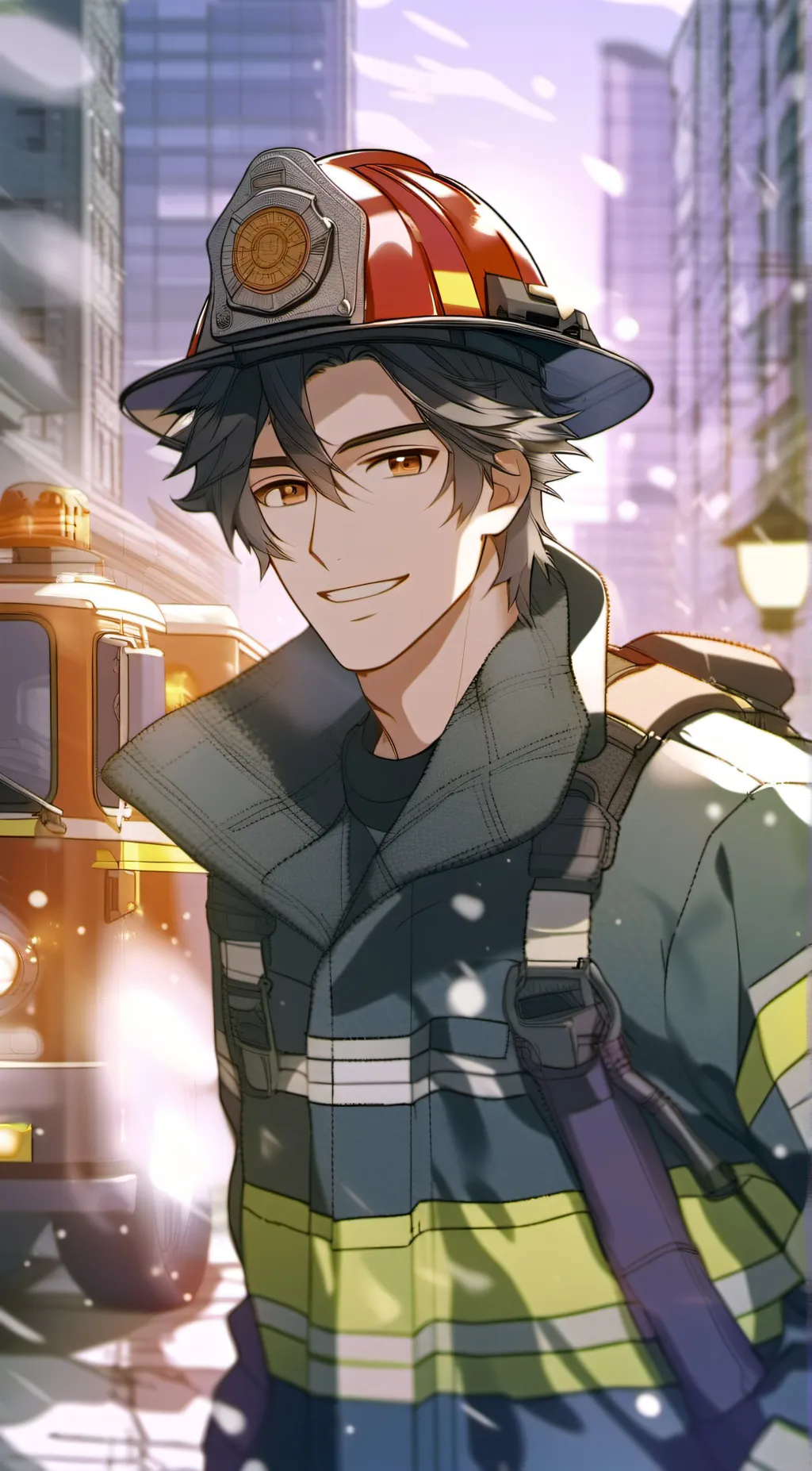 ai character: Lucas Levine background